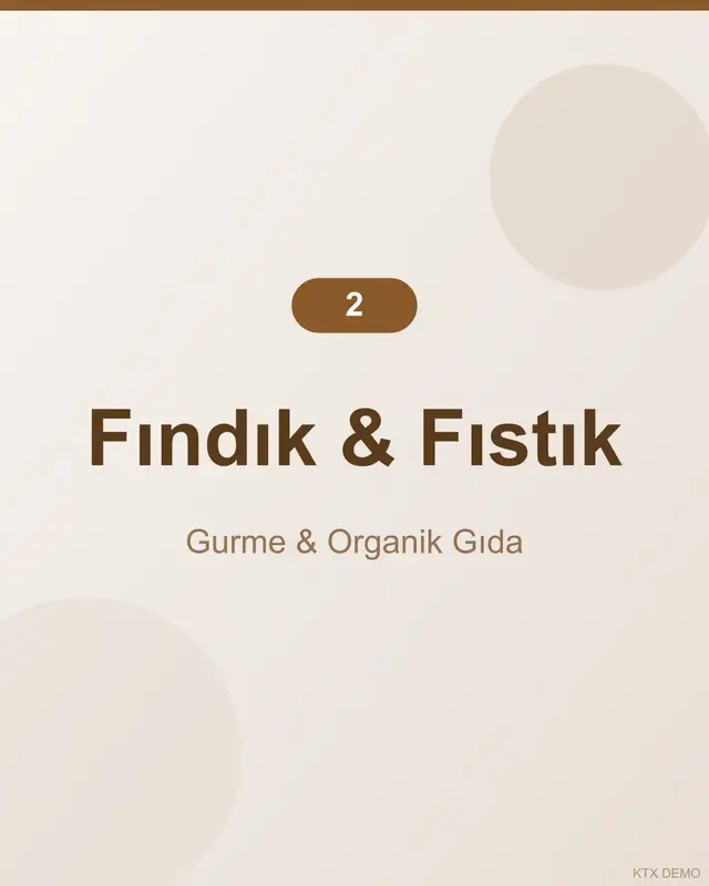 Özel Seri Anadolu Fındık 2-2