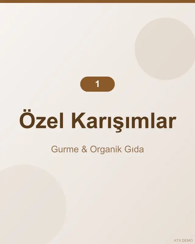 Özel Seri Anadolu Karışım 10
