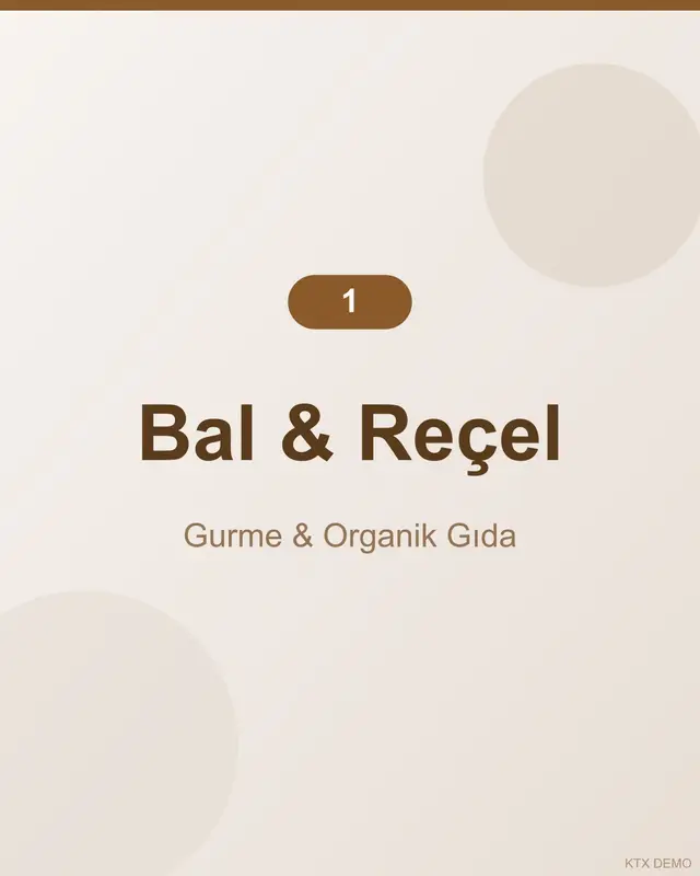 Özel Seri Anadolu Bal 2