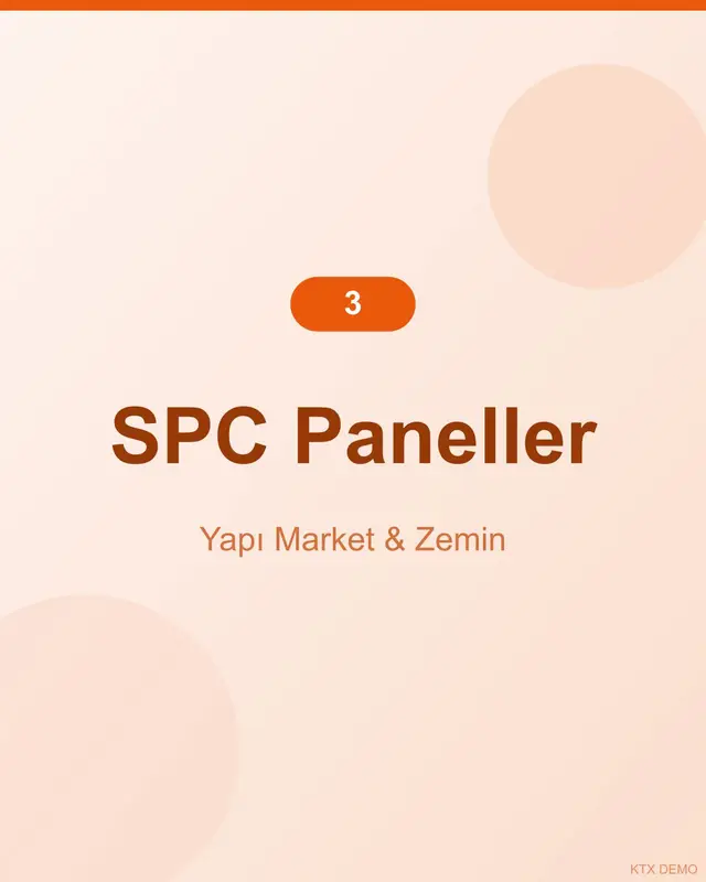 Profesyonel Mermer Desen SPC Panel 2